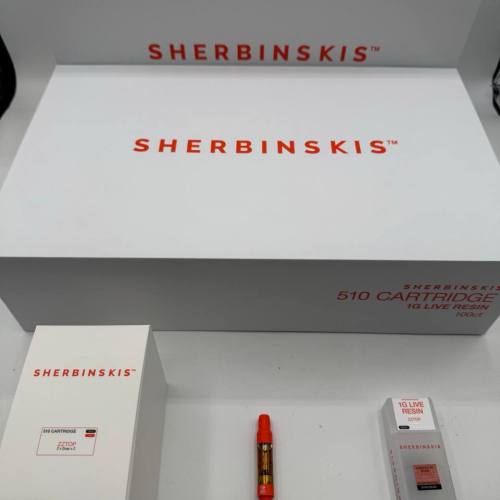 SHERBINSKI SCREW ON CARTS LIVE RESIN